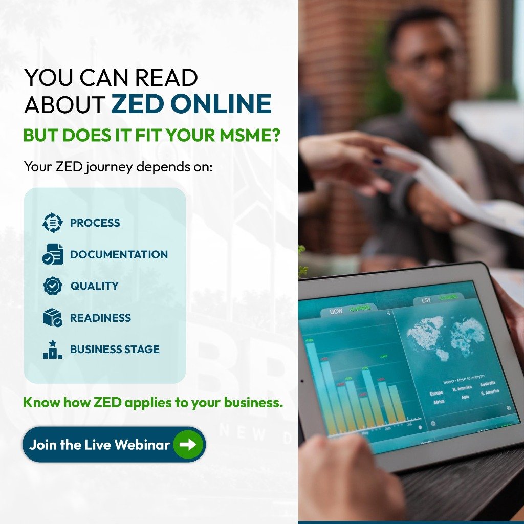 You Can Read About ZED Online But Does It Fit Your MSME?